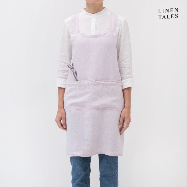 Lanena pregača Crossback - Linen Tales