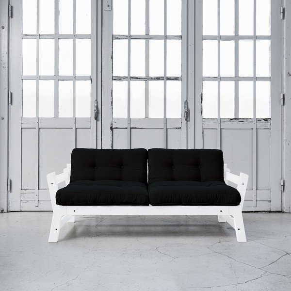 Sofa na razvlačenje Karup Step White / Black-image-1
