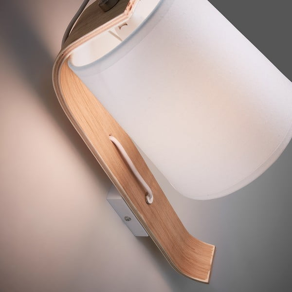 Bijela zidna lampa Kave Home Percy-image-1