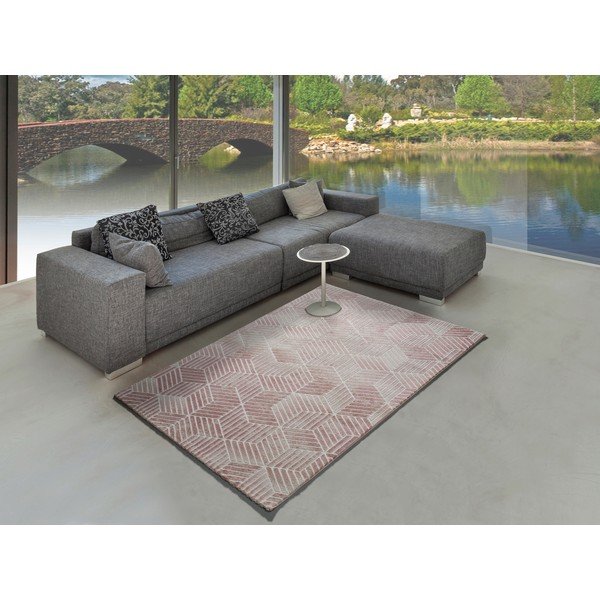 Ružičasti tepih Universal Chance Cassie, 120 x 170 cm-image-1