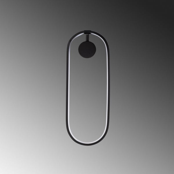 Crna LED zidna lampa Can – Opviq lights-image-1