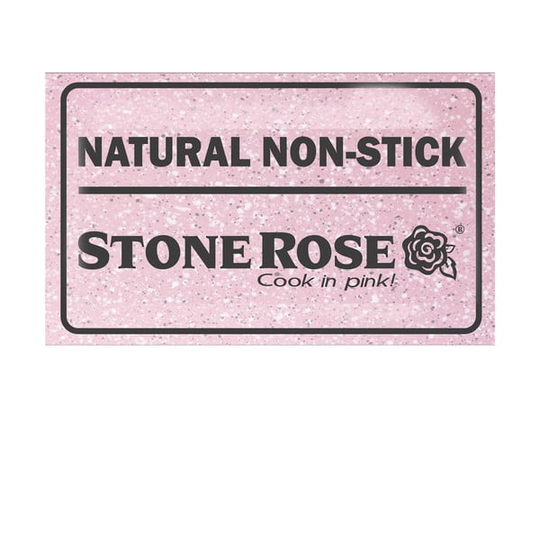 Ružičasti lonac s poklopcem Bisetti Stonerose Casseruola, ø 24 cm-image-2