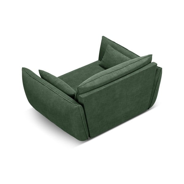 Tamnozelena stolica Vanda - Mazzini Sofas-image-3