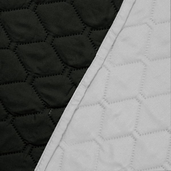 Crno-sivi dvostrani pokrivač od mikrovlakana DecoKing Axel, 240 x 260 cm-image-3