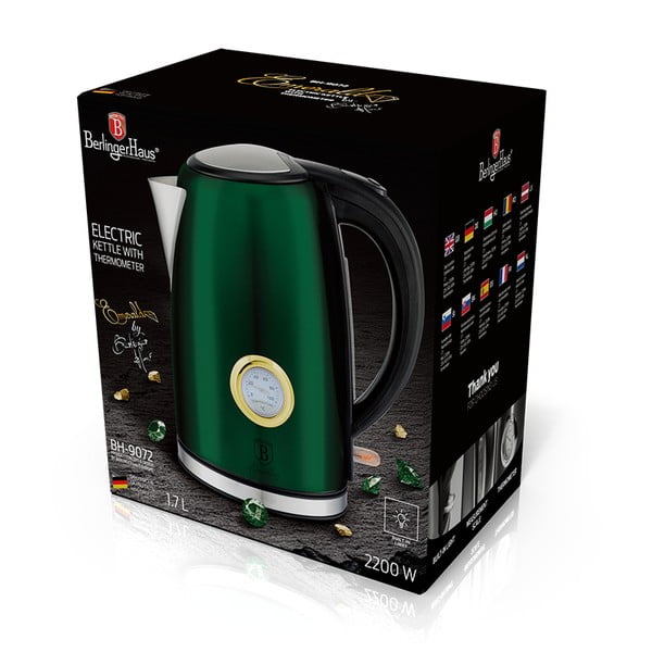 Zeleni čajnik 1,7 l Emerald Collection - BerlingerHaus-image-2