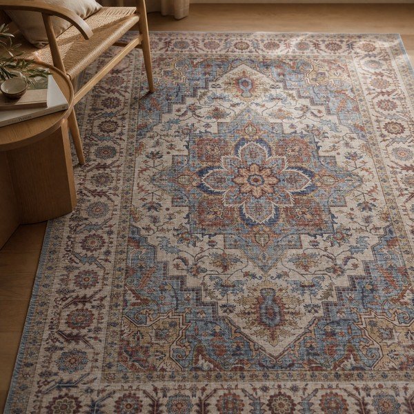 Crveno-plavi tepih Nouristan Anthea, 120 x 160 cm-image-1