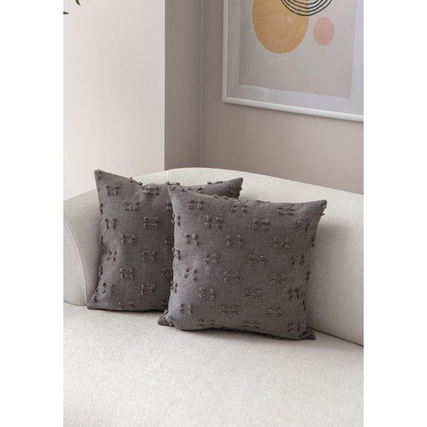 Ukrasne jastučnice u setu 2 kom 43x43 cm Tuffet – Mioli Decor-image-1