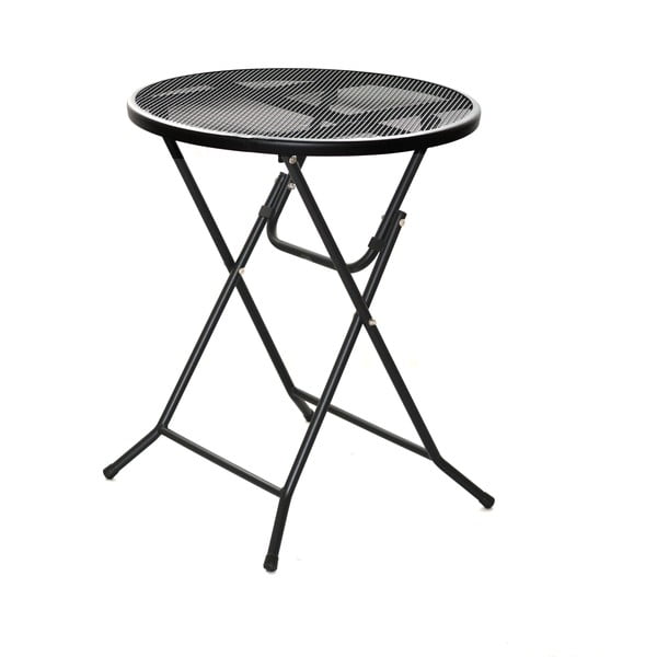 Metalni okrugli vrtni blagovaonski stol ø 60 cm - Rojaplast-image-1