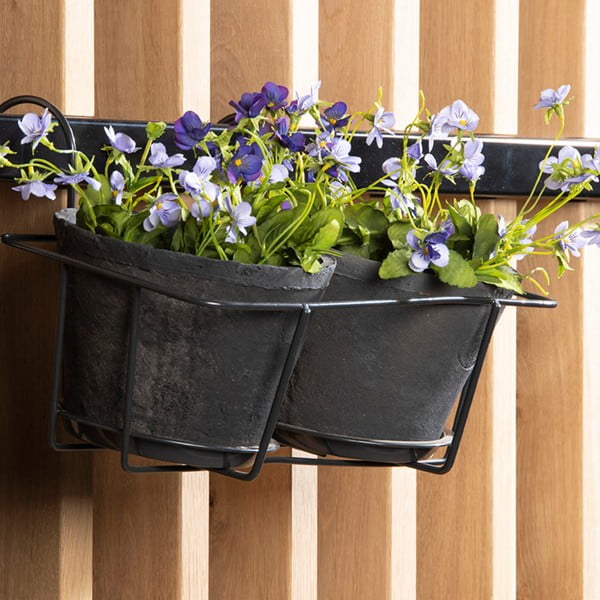 Metalni držač tegli za cvijeće Duo – Esschert Design-image-2