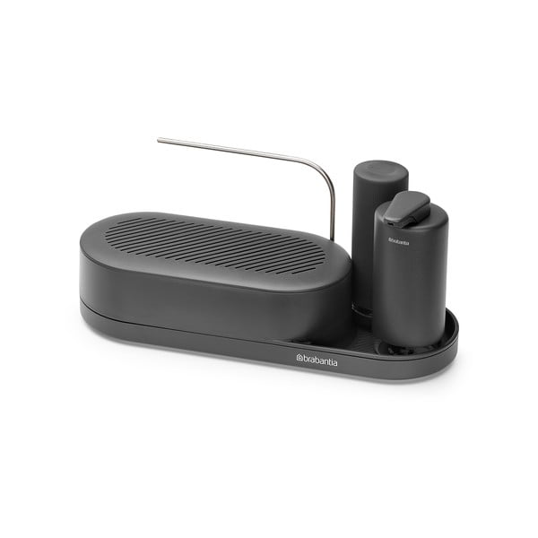 Sivi plastičan držač za deterdžente SinkStyle – Brabantia