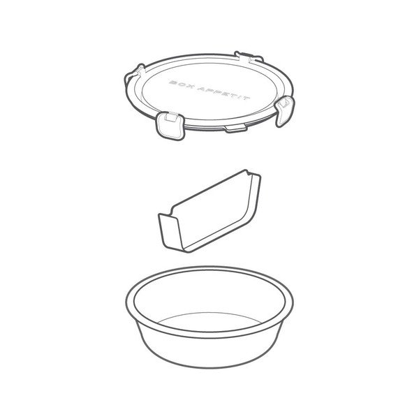 Kutija za grickalice Black Blum Lunch Box, 660 ml-image-3