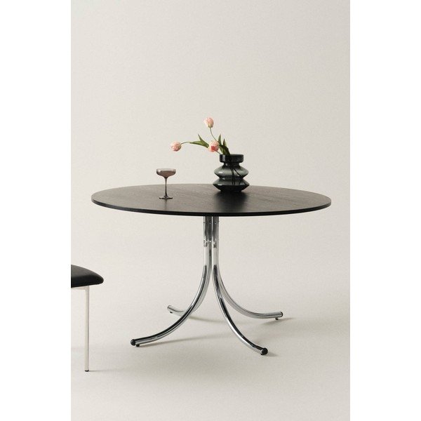 Metalni okrugao blagovaonski stol ø 130 cm Chipley – Jotex-image-2