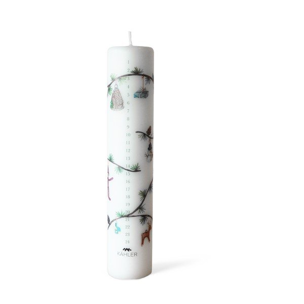 Svijeća vrijeme gorenja 56 h s božićnim motivom Hammershøi – Kähler Design