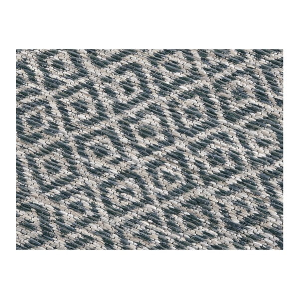 Plavi tepih prikladan za van Elle Decoration Bloom Croix, 140 x 200 cm-image-4