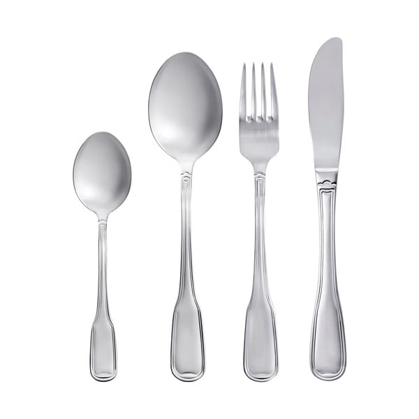 Pribor 16 kom od nehrđajućeg čelika u srebrnoj boji Attaché – Gense