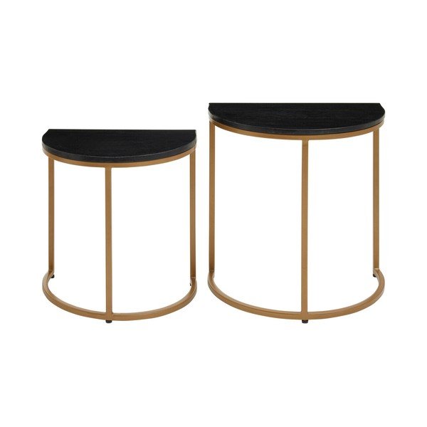 Pomoćni stolići u setu 2 kom s mramornom pločom 28x45 cm Varana – Premier Housewares