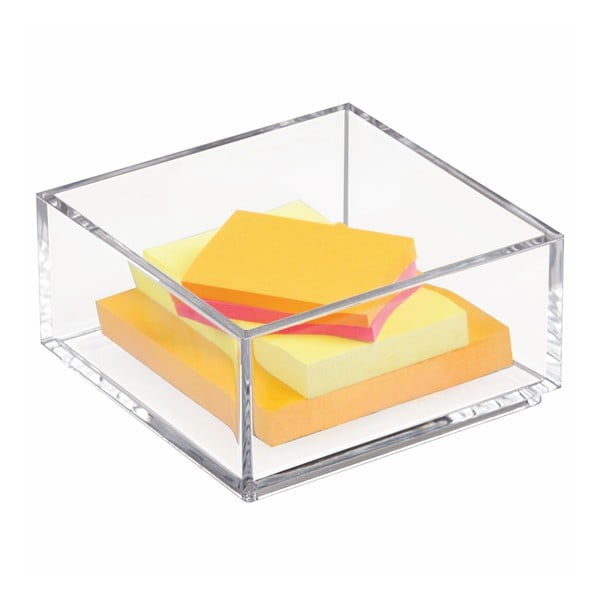 Prozirna kutija za pohranu iDesign Clarity Drawer-image-4