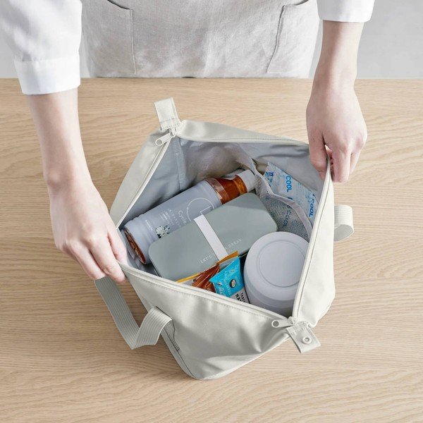 Svijetlo siva termo torba 8 l Tower – YAMAZAKI-image-2