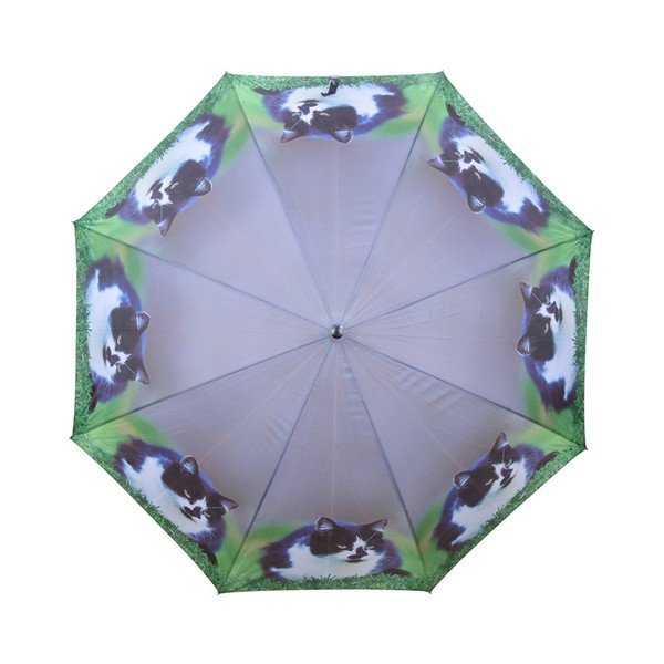 Tamnoplavi kišobran s mačkama Esschert Design, ⌀ 120 cm-image-1