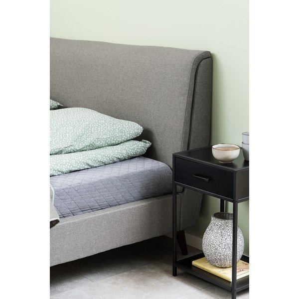 Crni noćni ormarić Actona Seaford-image-2