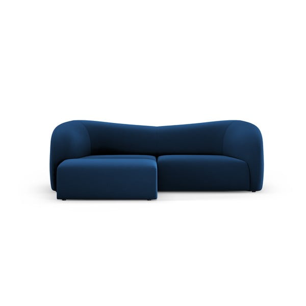 Plava baršunasta sofa 237 cm Santi – Interieurs 86