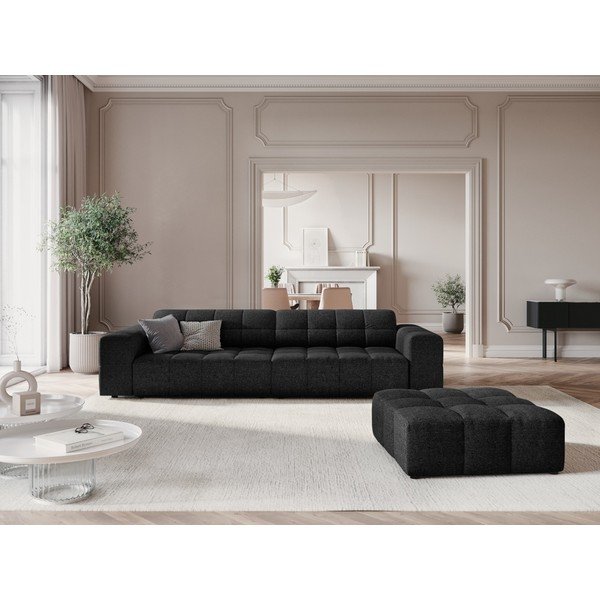 Antracitno sivi tabure Chicago – Cosmopolitan Design-image-1