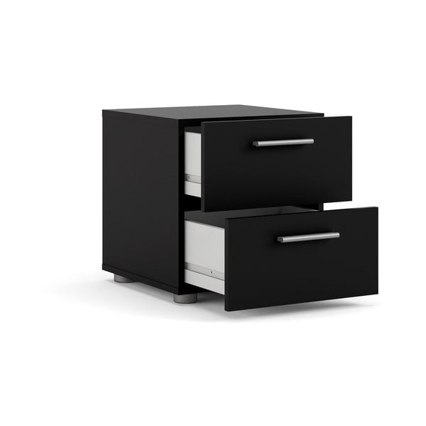 Crni noćni ormarić Pepe - Tvilum-image-3