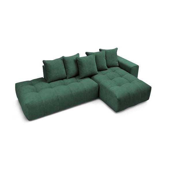 Zelena kutna garnitura (desni kut) Mont-Blanc - Bobochic Paris-image-4