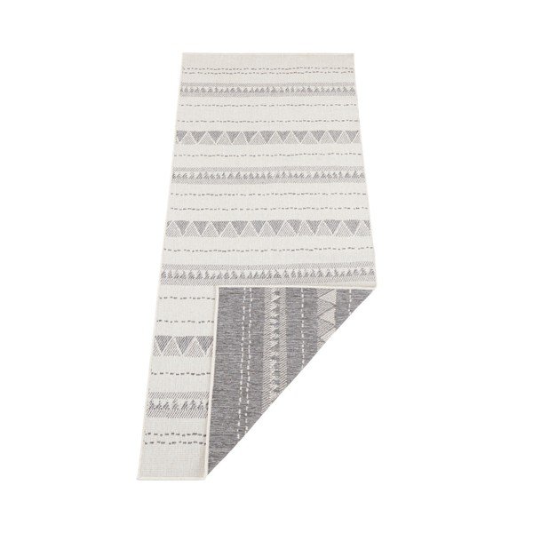 Vanjski sivo-krem tepih NORTHRUGS Bahamas, 80 x 350 cm-image-2