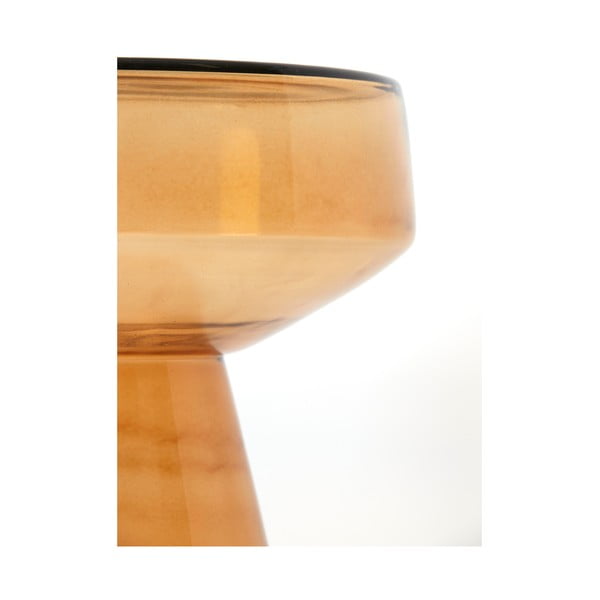 Stakleni okrugao pomoćni stol ø 37 cm Dakwa – Light & Living-image-2