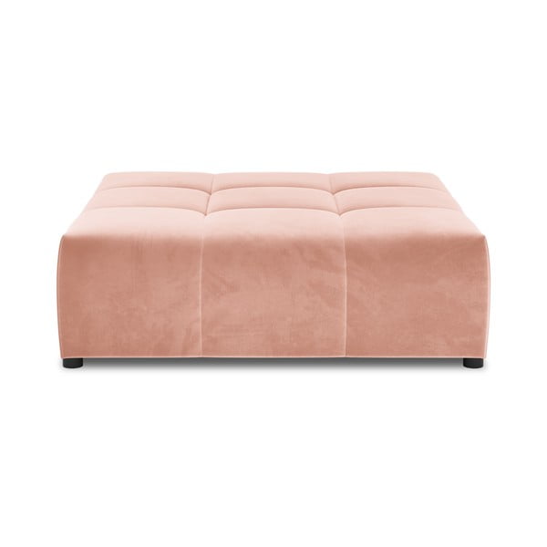 Ružičasti baršunasti sofa modul Rome Velvet - Cosmopolitan Design-image-2
