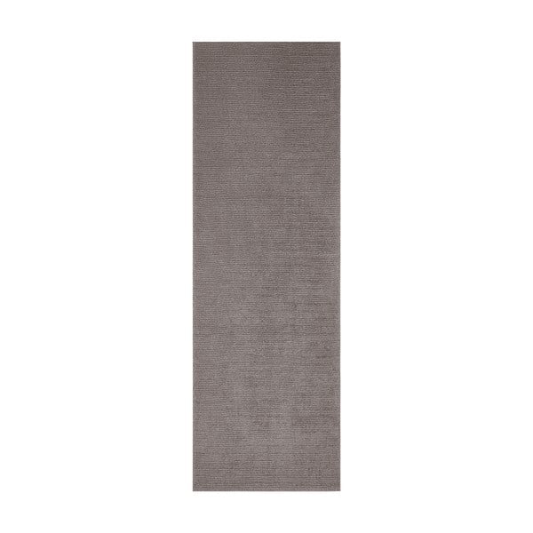 Tamno siva podloga Mint Rugs SuperSoft, 80 x 250 cm