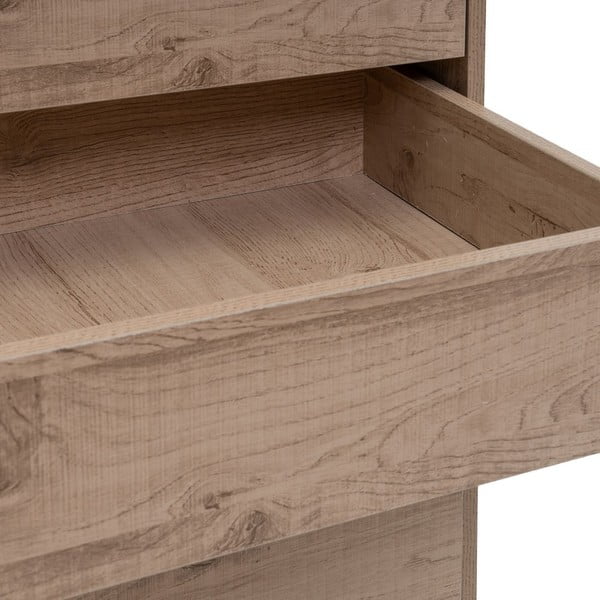 Otvoreni modularni garderobni ormar u dekoru hrasta u prirodnoj boji 60x180x45 cm Modular – Casa Selección-image-3