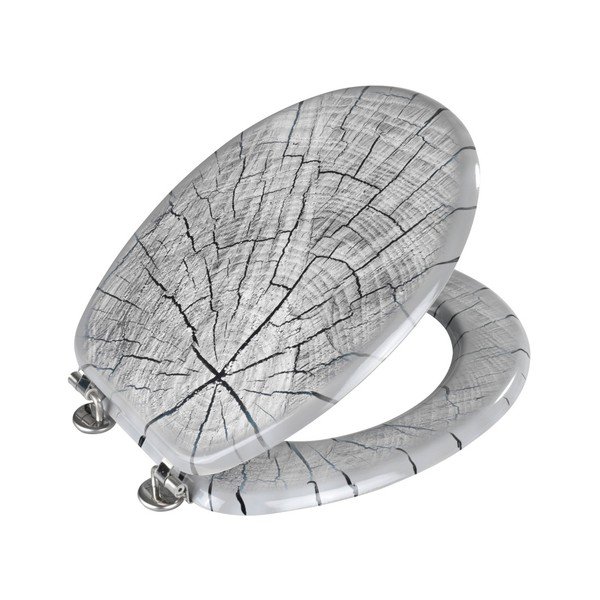 Sjedalo za toalet Wenko Wood, 42.5 x 37 cm-image-1