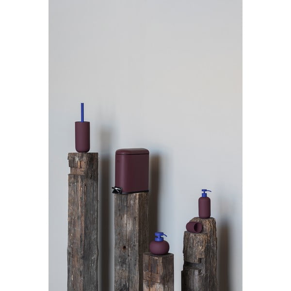 Tamno ljubičasta keramička čaša za četkice za zube Lotus Play – Mette Ditmer Denmark-image-2