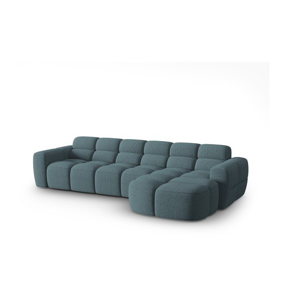 Plava kutna garnitura Lisa – Micadoni Home-image-3