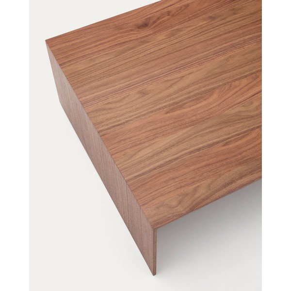 Stolić za kavu u dekoru oraha u tamnoj prirodnoj boji 70x140 cm Litto – Kave Home-image-4