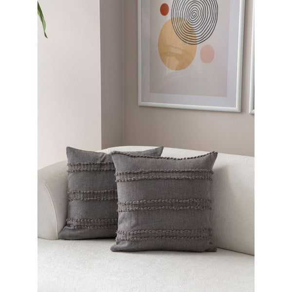 Ukrasne jastučnice u setu 2 kom 43x43 cm Tuffet – Mioli Decor-image-1