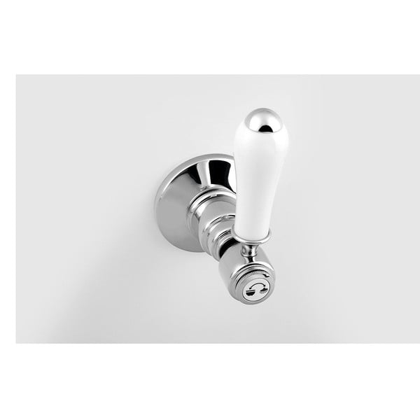 Ugrađena slavina za tuš u sjajno srebrnoj boji (s 2 izlaza) Antea – Sapho-image-2