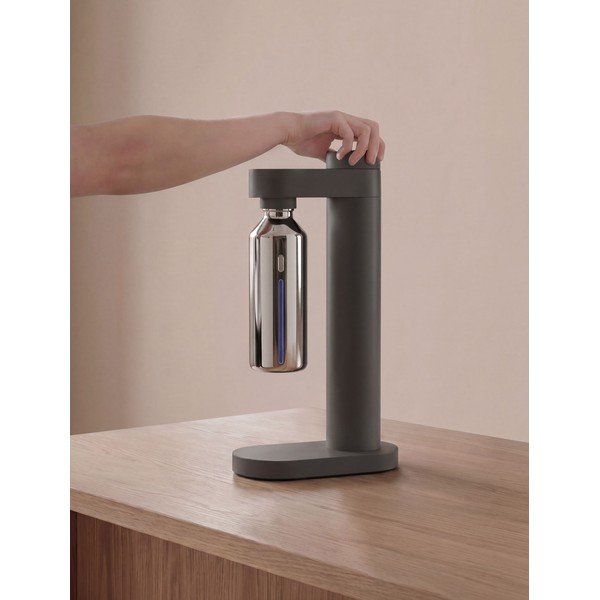 Boca za aparat za gaziranje vode od nehrđajućeg čelika u srebrnoj boji Brus – Stelton-image-3