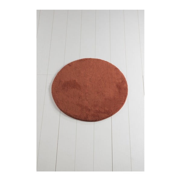 Cigla crvena prostirka za kupaonicu Colours of Cap, ⌀ 90 cm