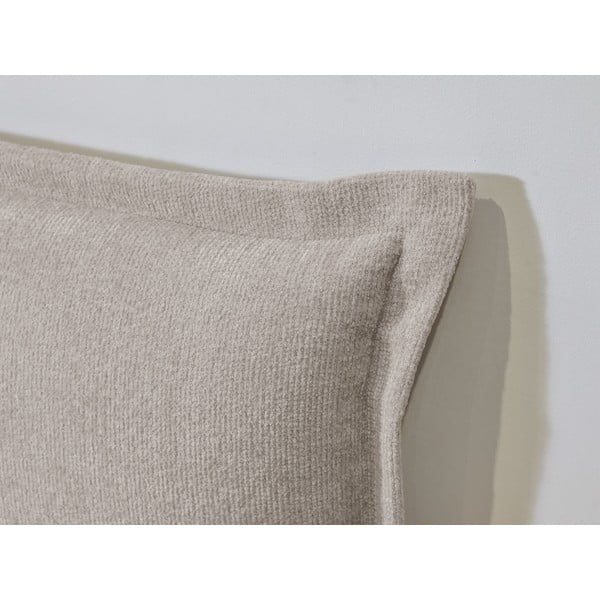 Svijetlo sivi/u prirodnoj boji bračni krevet s podnicom 160x200 cm Charlie – Bobochic Paris-image-3