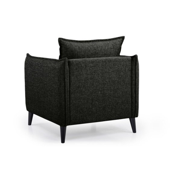Scandic Leo crna fotelja-image-2