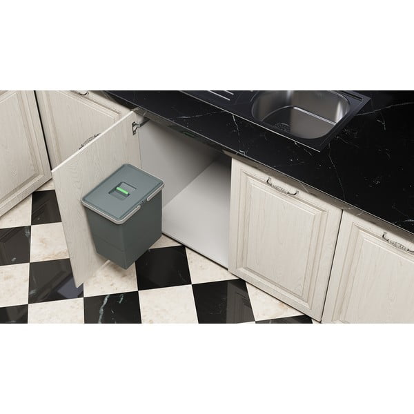 Plastična kanta za otpad/ugradbena 18 l Easy - Elletipi-image-4