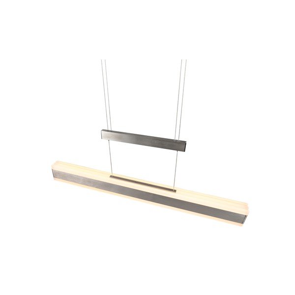 LED viseća svjetiljka u mat srebrnoj boji s metalnim sjenilom Arcola – Trio-image-4