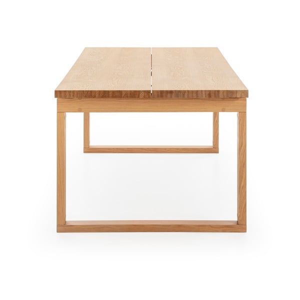 Blagovaonski stol s pločom stola u dekoru hrasta 100x220 cm Rina – Marckeric-image-2