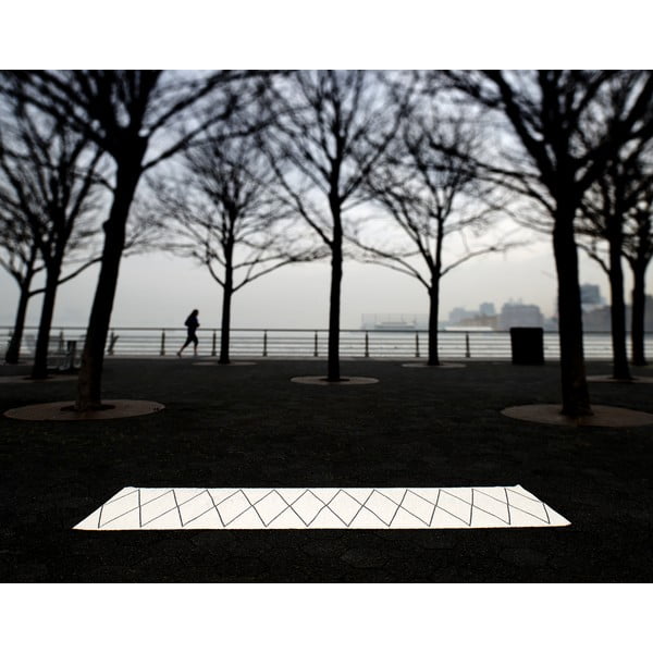 Crni unutarnji i vanjski tepih 70x100 cm Max Black – Pappelina-image-4