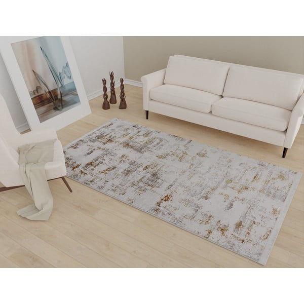 Krem/u zlatnoj boji periv tepih 120x180 cm Gold – Vitaus-image-1