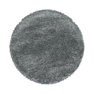 Sivi okrugli tepih ø 120 cm Fluffy – Ayyildiz Carpets