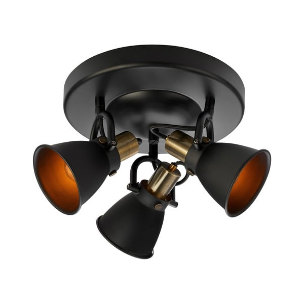 Crna stropna svjetiljka Markslöjd Alton Ceiling 3L